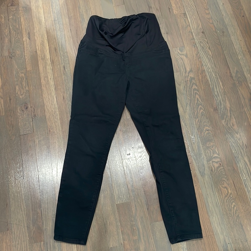 Black maternity jeans